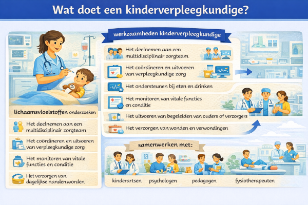 Alles over het beroep kinderverpleegkundige Wat doet een kinderverpleegkundige